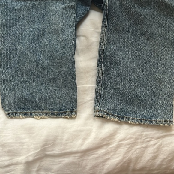 Agolde | 90's Pinch Waist High Rise Straight Jeans in Navigate | Size 25 - Picture 7 of 7